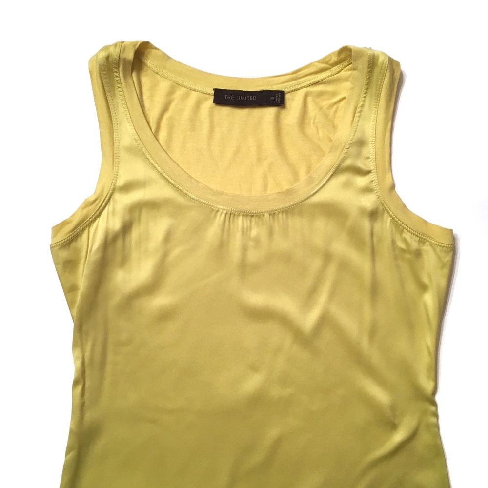 The Limited Women's Lime Green Tank Top Shirt Size Extra Small